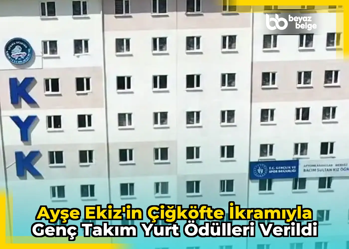 Ayşe Ekiz'in Çiğköfte İkramıyla Genç Takım Yurt Ödülleri Verildi