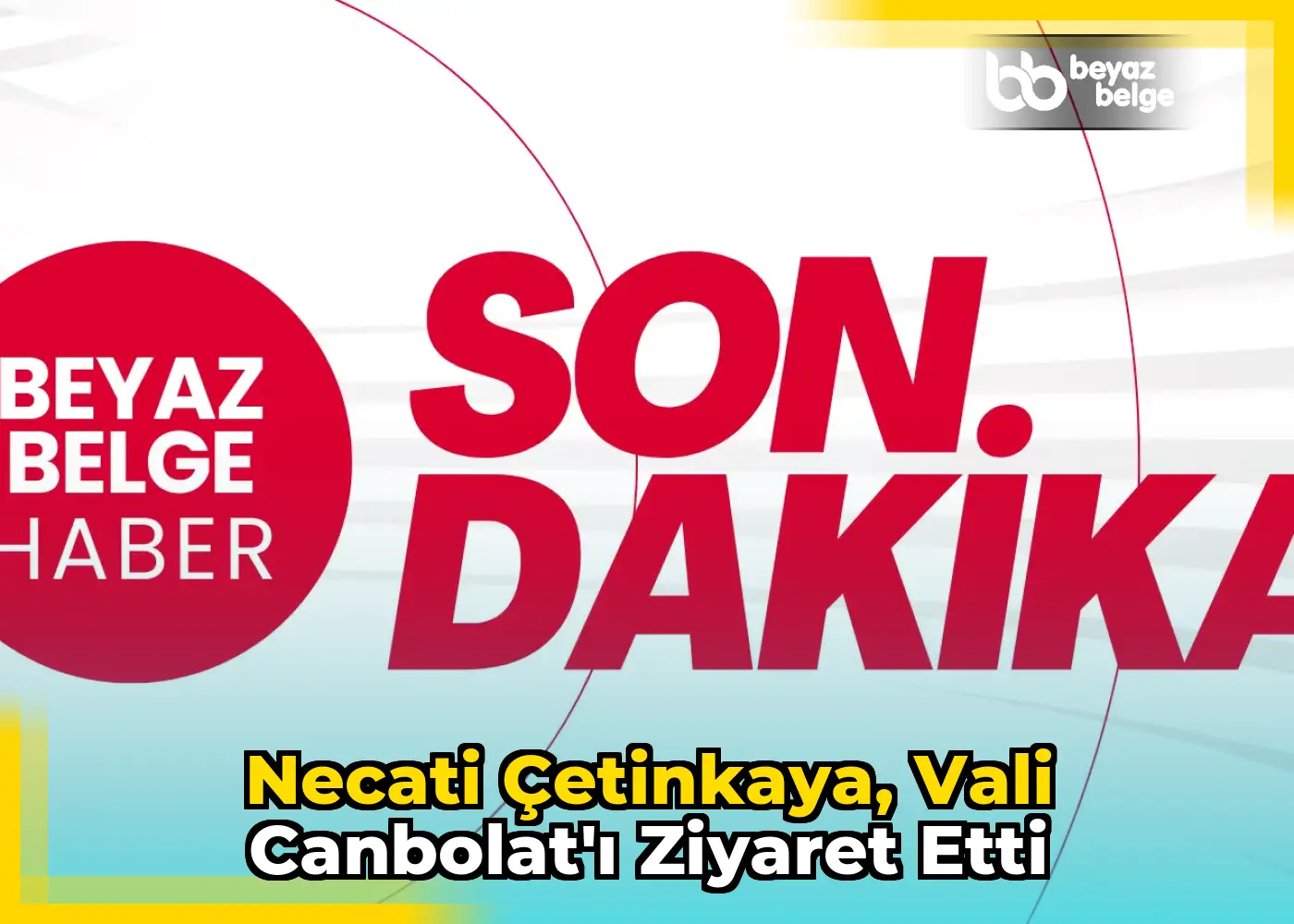 Necati Çetinkaya, Vali Canbolat'ı Ziyaret Etti