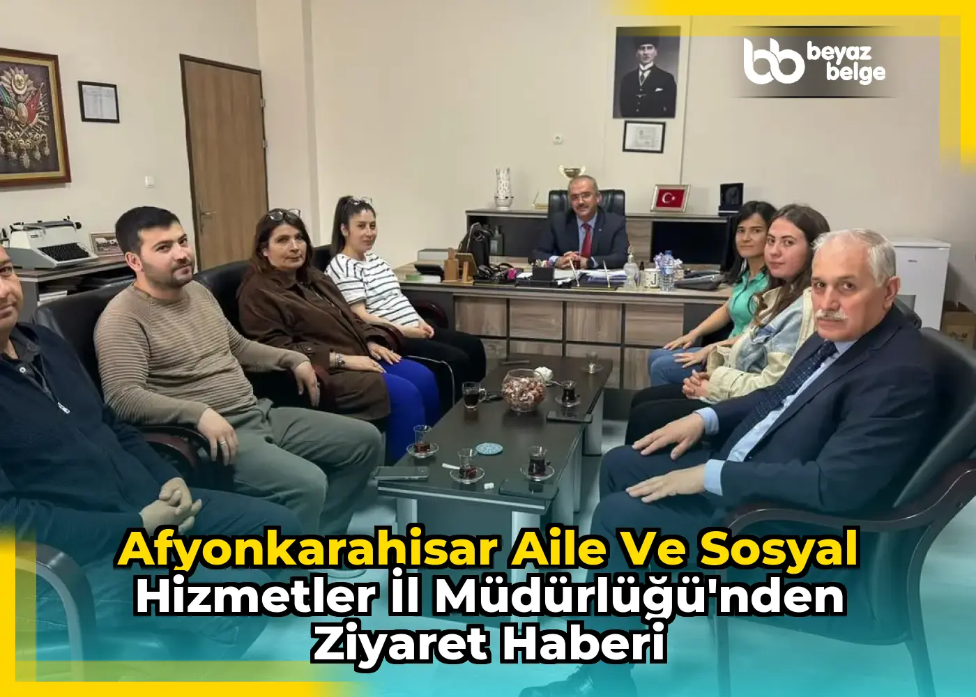 Afyonkarahisar Aile Ve Sosyal Hizmetler İl Müdürlüğü'nden Ziyaret Haberi
