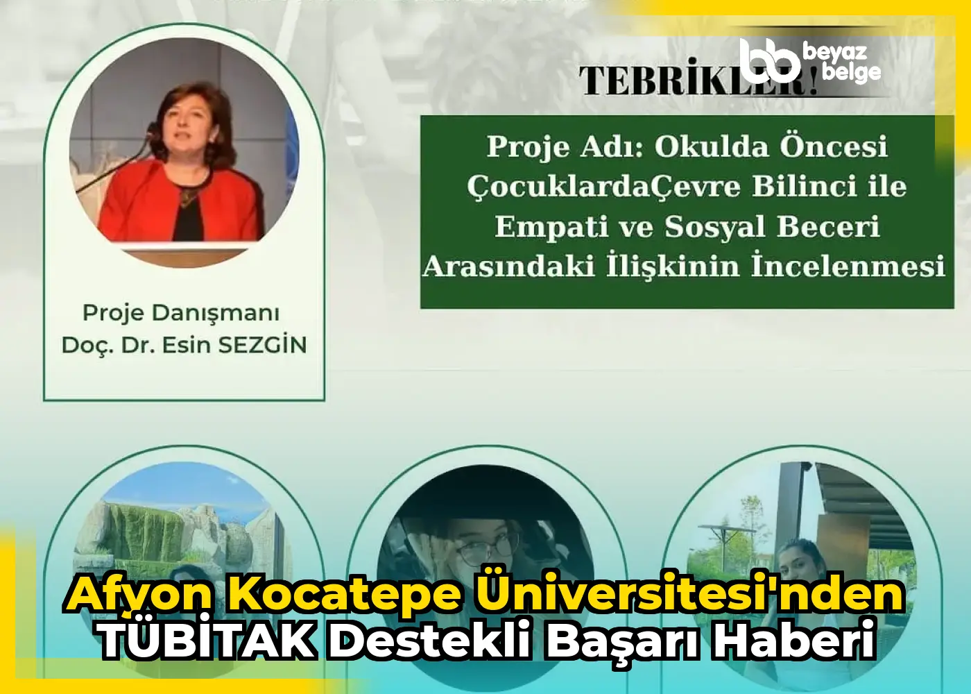 Afyon Kocatepe Üniversitesi'nden TÜBİTAK Destekli Başarı Haberi