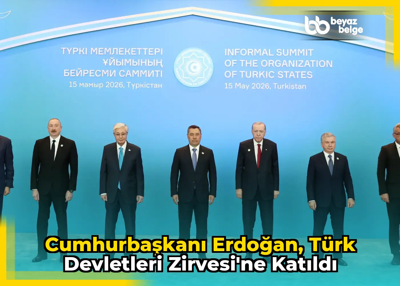 Cumhurbaşkanı Erdoğan, Türk Devletleri Zirvesi'ne Katıldı