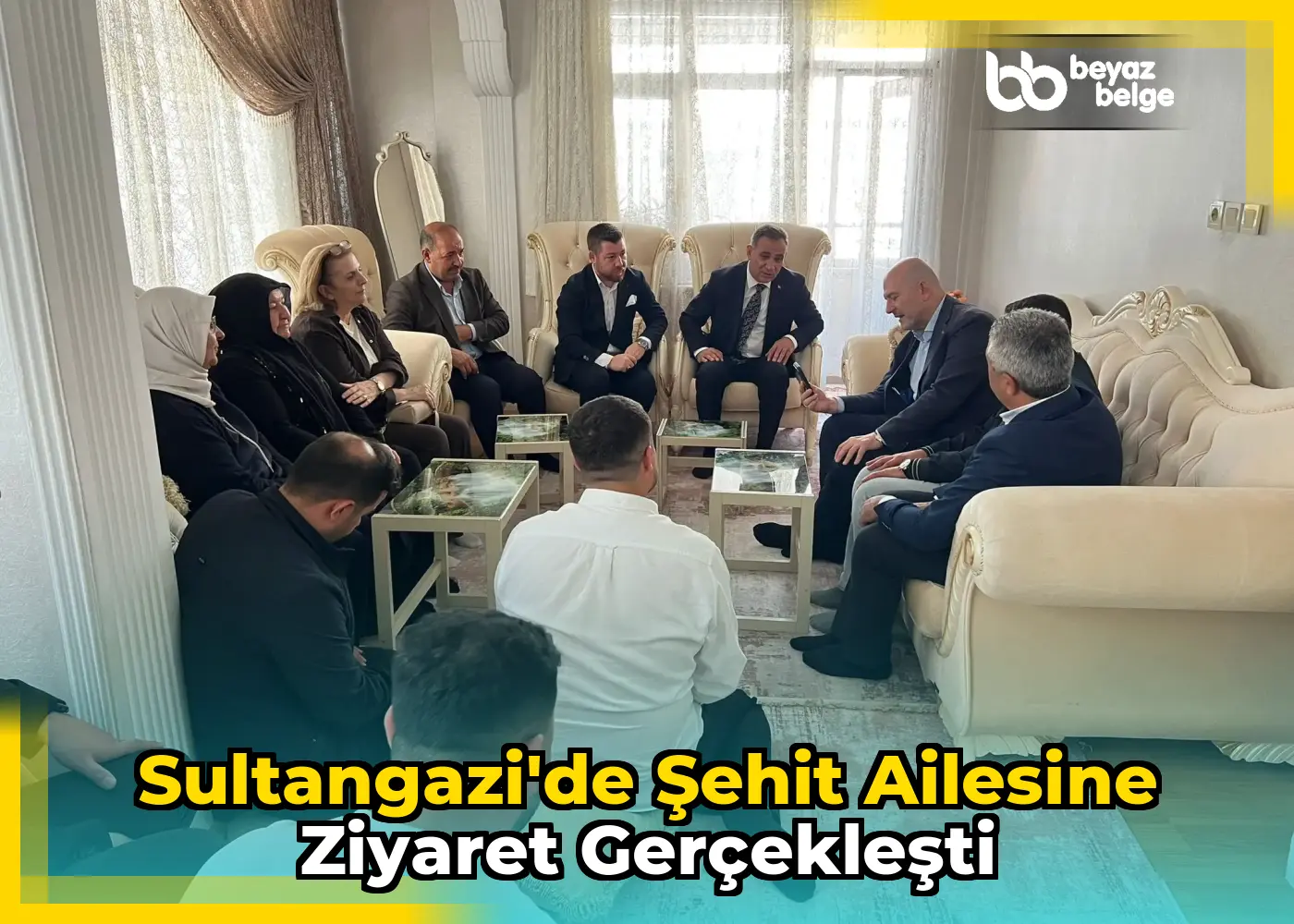 Sultangazi'de Şehit Ailesine Ziyaret Gerçekleşti