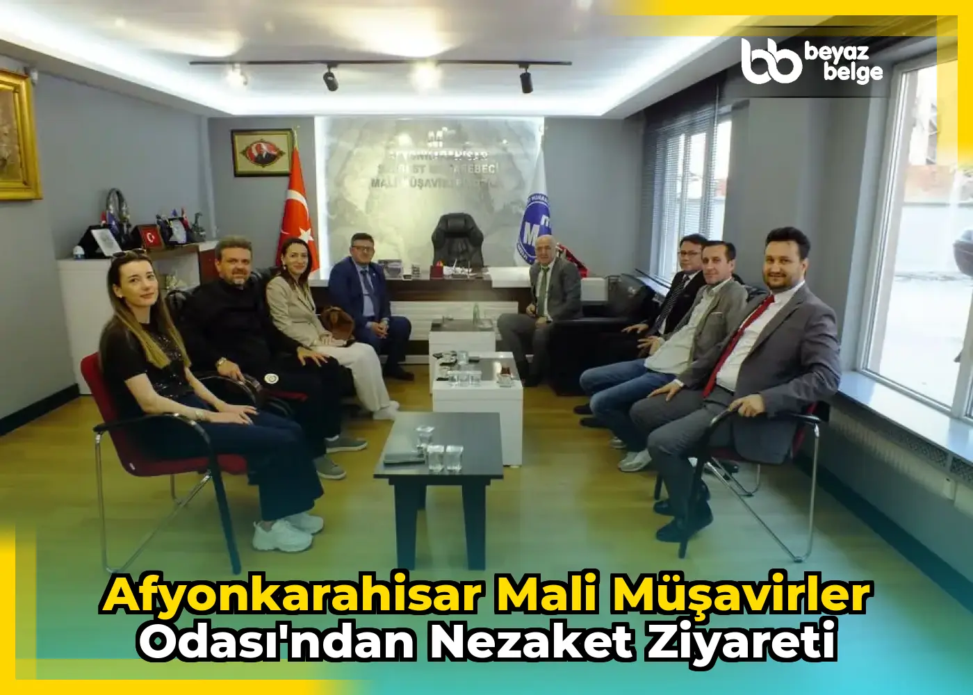 Afyonkarahisar Mali Müşavirler Odası'ndan Nezaket Ziyareti