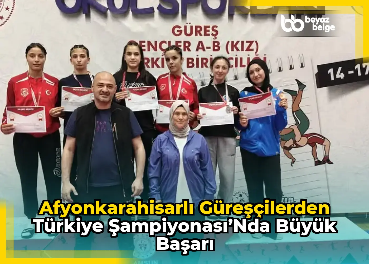 Afyonkarahisarlı Güreşçilerden Türkiye Şampiyonası’nda Büyük Başarı
