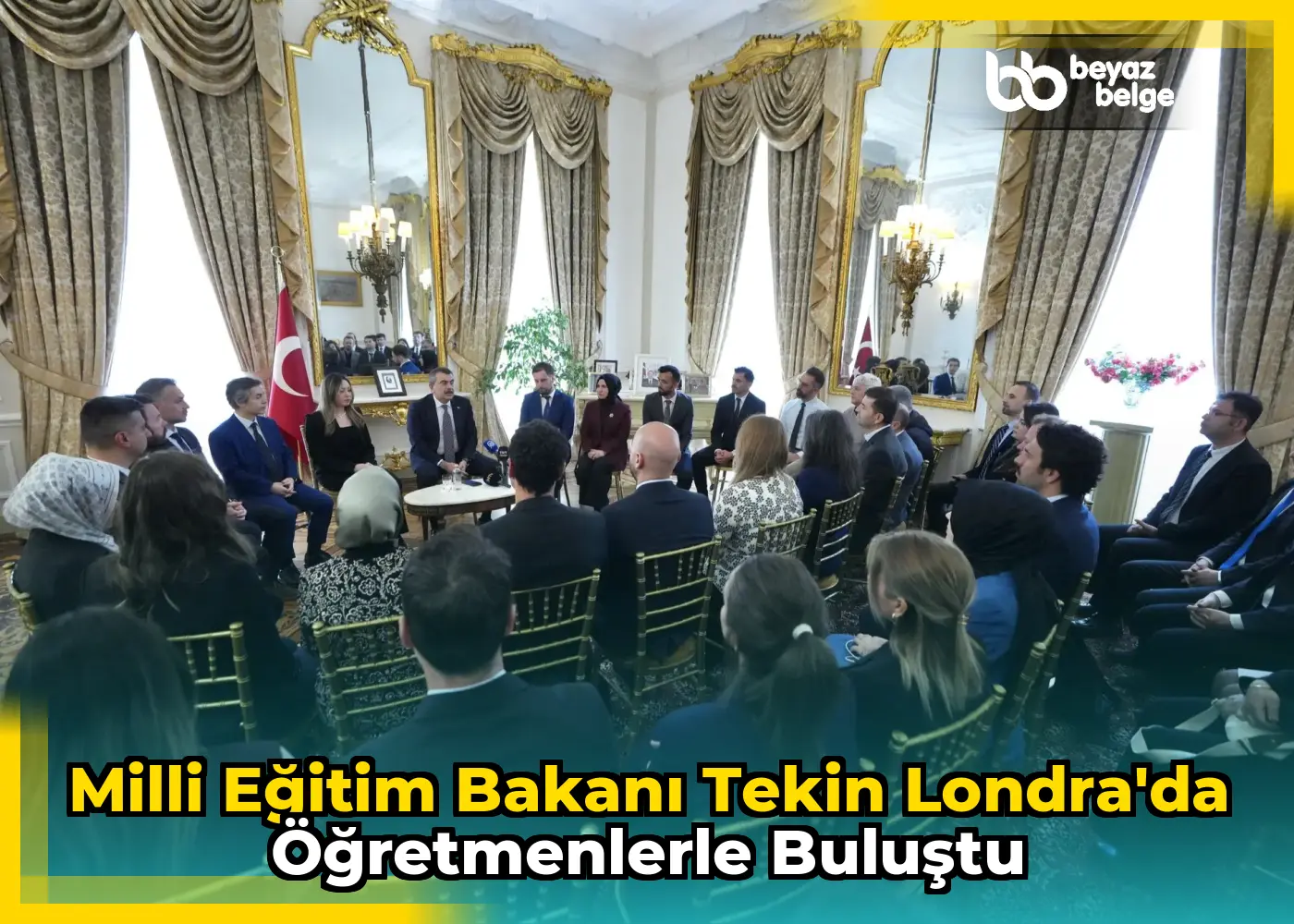 Milli Eğitim Bakanı Tekin Londra'da Öğretmenlerle Buluştu