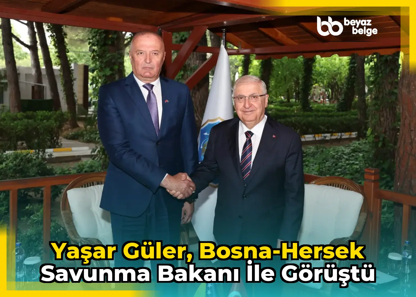 Yaşar Güler, Bosna-Hersek Savunma Bakanı ile görüştü
