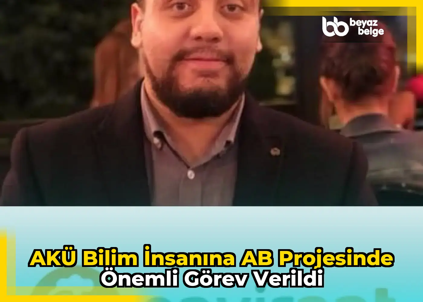 AKÜ Bilim İnsanına AB Projesinde Önemli Görev Verildi