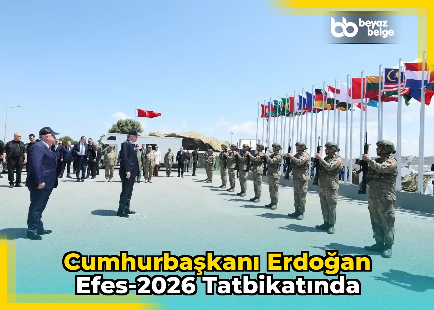 Cumhurbaşkanı Erdoğan Efes-2026 Tatbikatında