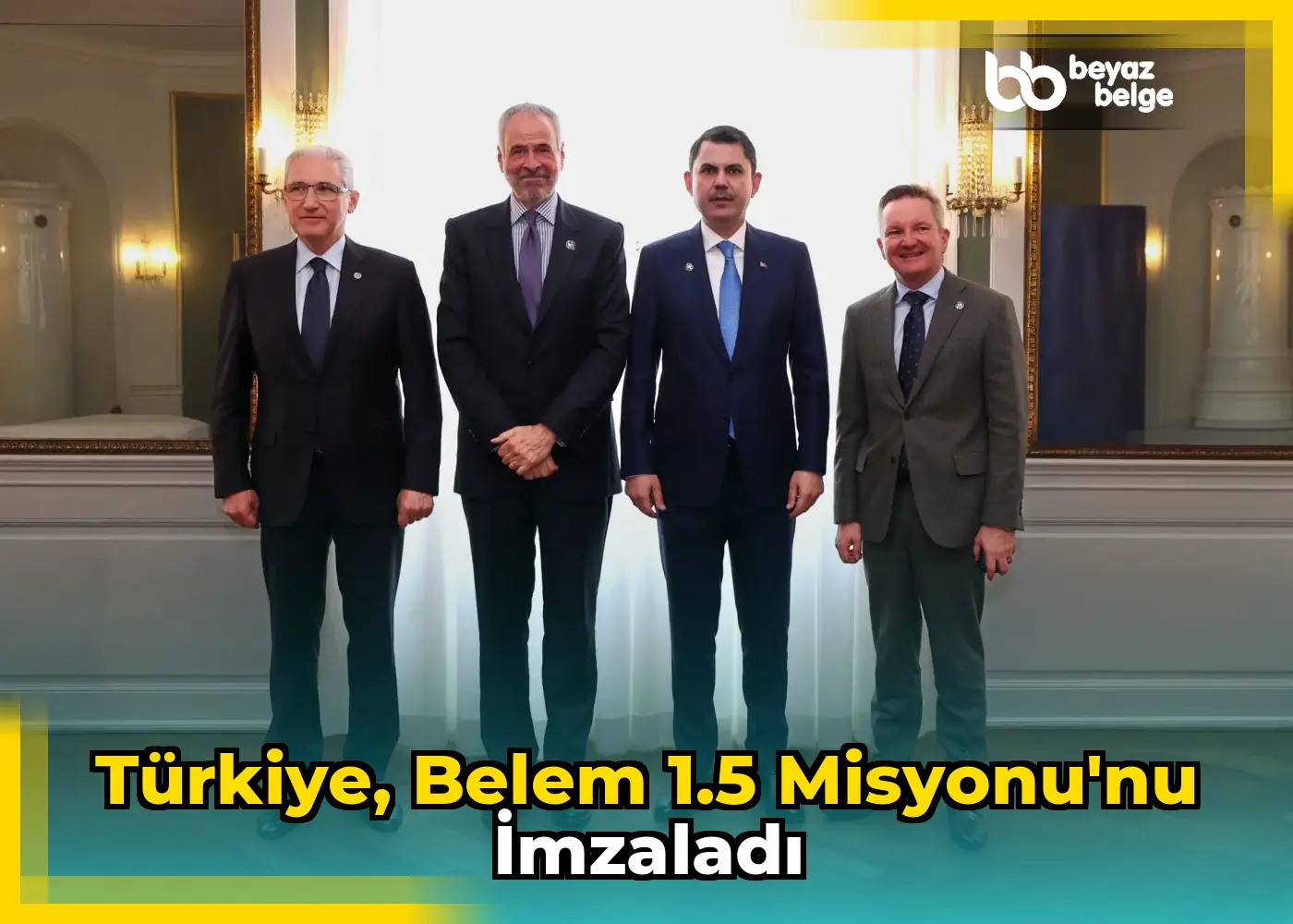 Türkiye, Belem 1.5 Misyonu'nu imzaladı