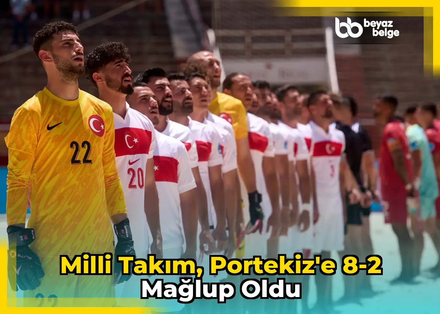 Milli Takım, Portekiz'e 8-2 mağlup oldu