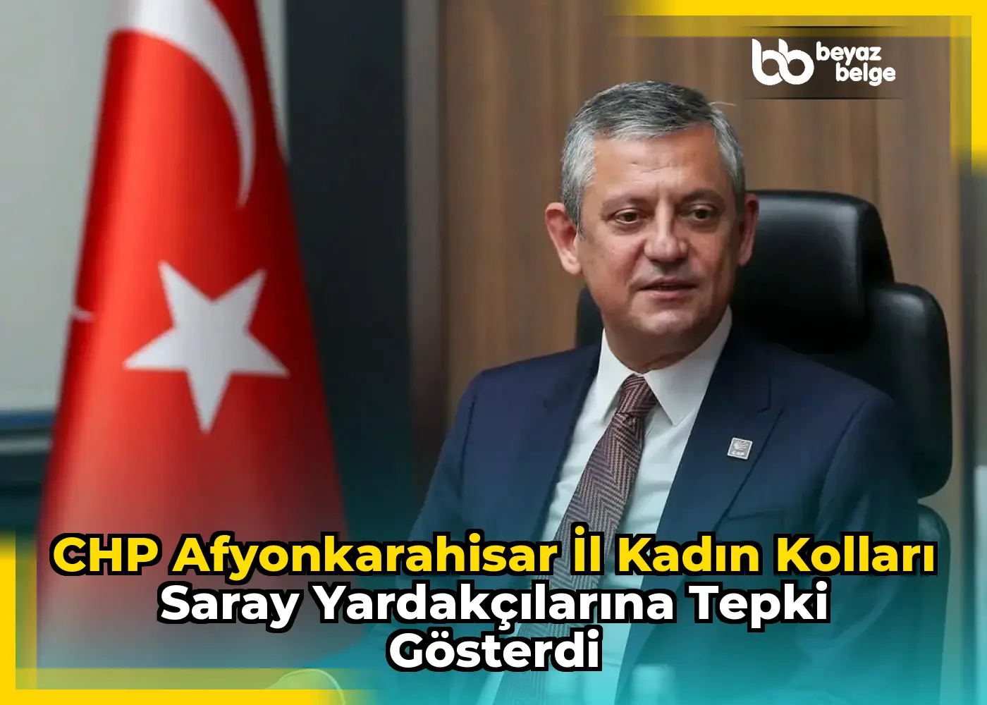 CHP Afyonkarahisar İl Kadın Kolları Saray Yardakçılarına Tepki Gösterdi
