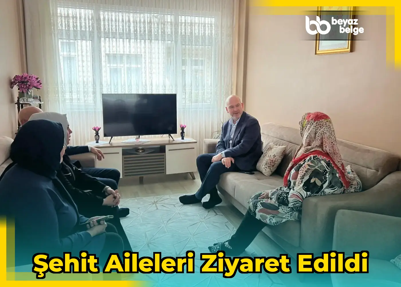 Şehit aileleri ziyaret edildi