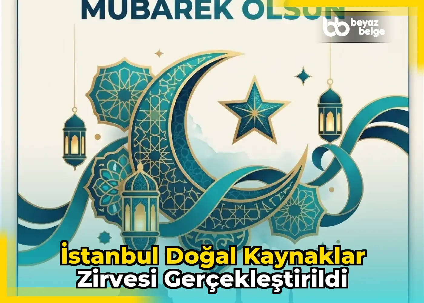 İstanbul Doğal Kaynaklar Zirvesi gerçekleştirildi