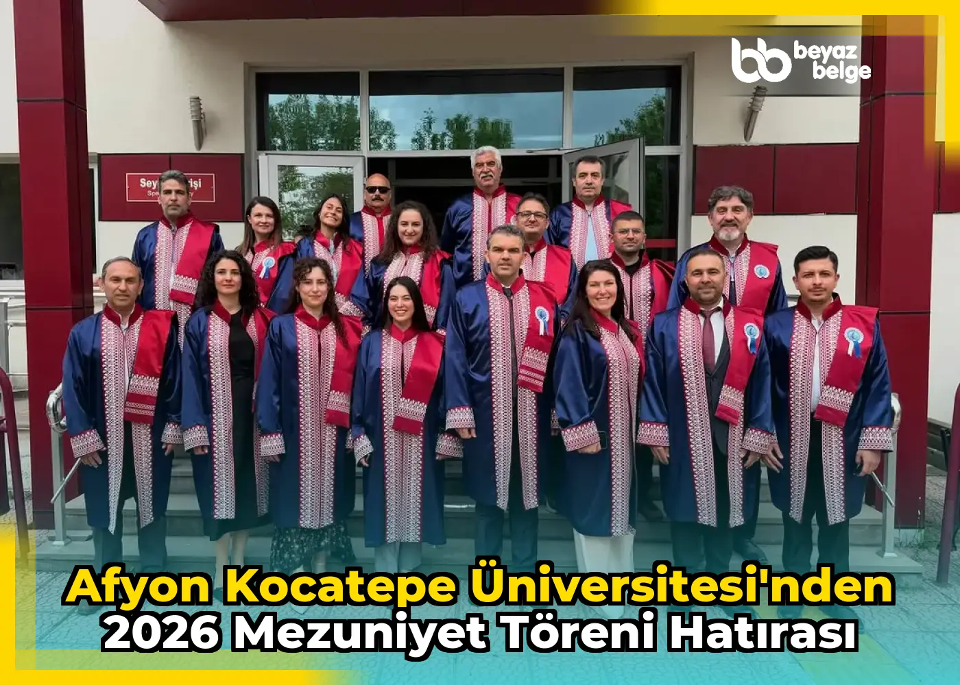 Afyon Kocatepe Üniversitesi'nden 2026 Mezuniyet Töreni Hatırası