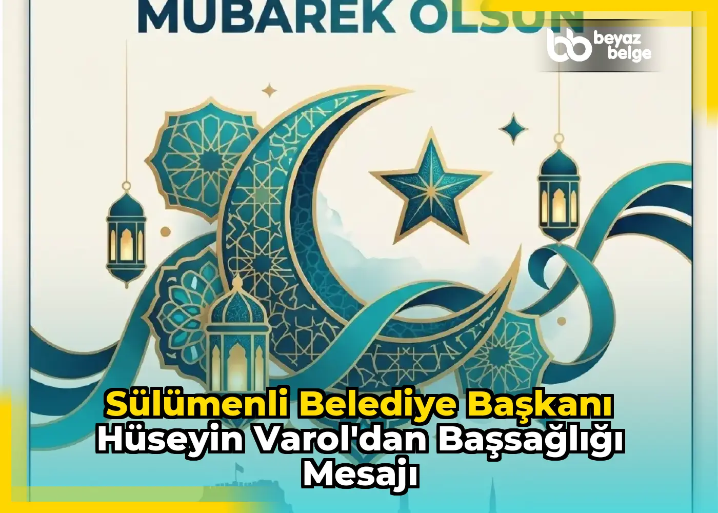 Sülümenli Belediye Başkanı Hüseyin Varol'dan Başsağlığı Mesajı