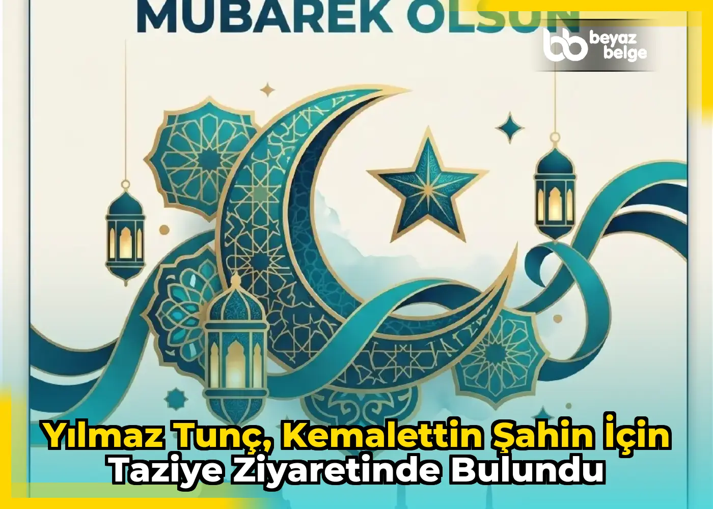 Yılmaz Tunç, Kemalettin Şahin için taziye ziyaretinde bulundu