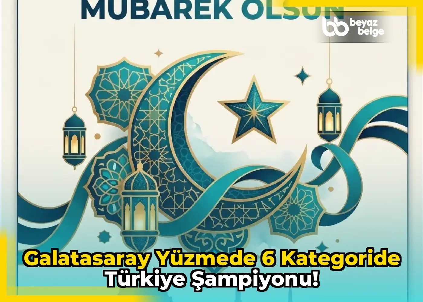 Galatasaray Yüzmede 6 Kategoride Türkiye Şampiyonu!