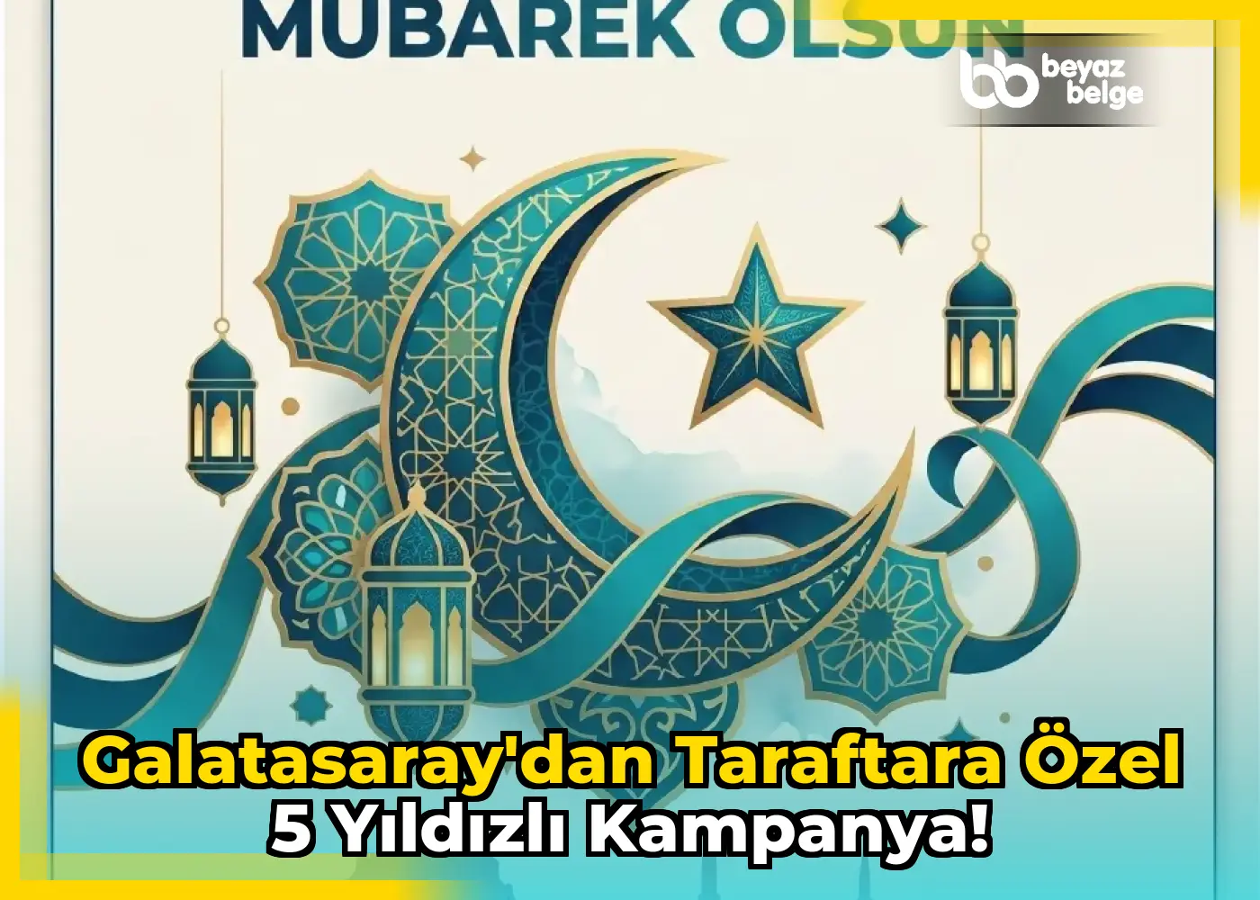 Galatasaray'dan Taraftara Özel 5 Yıldızlı Kampanya!