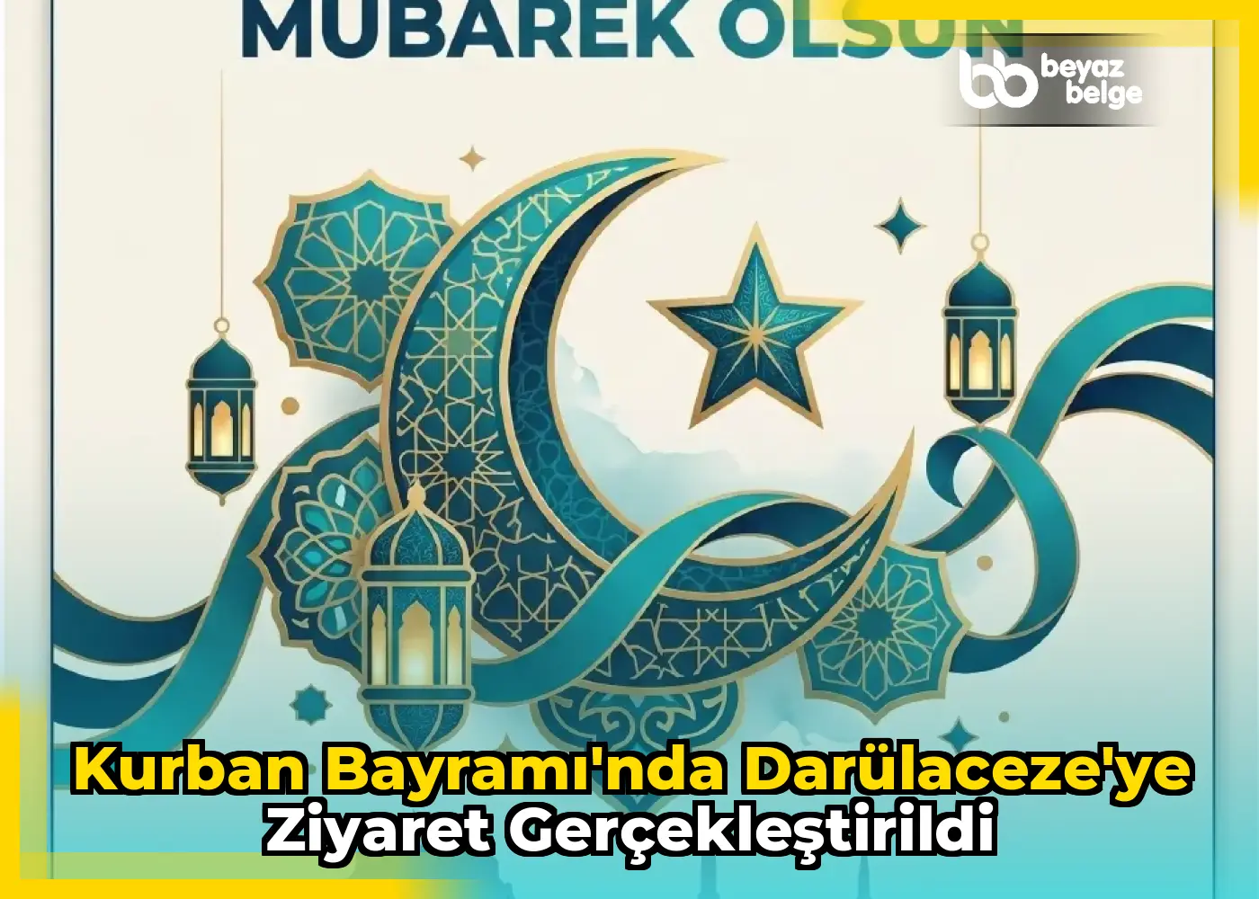 Kurban Bayramı'nda Darülaceze'ye ziyaret gerçekleştirildi