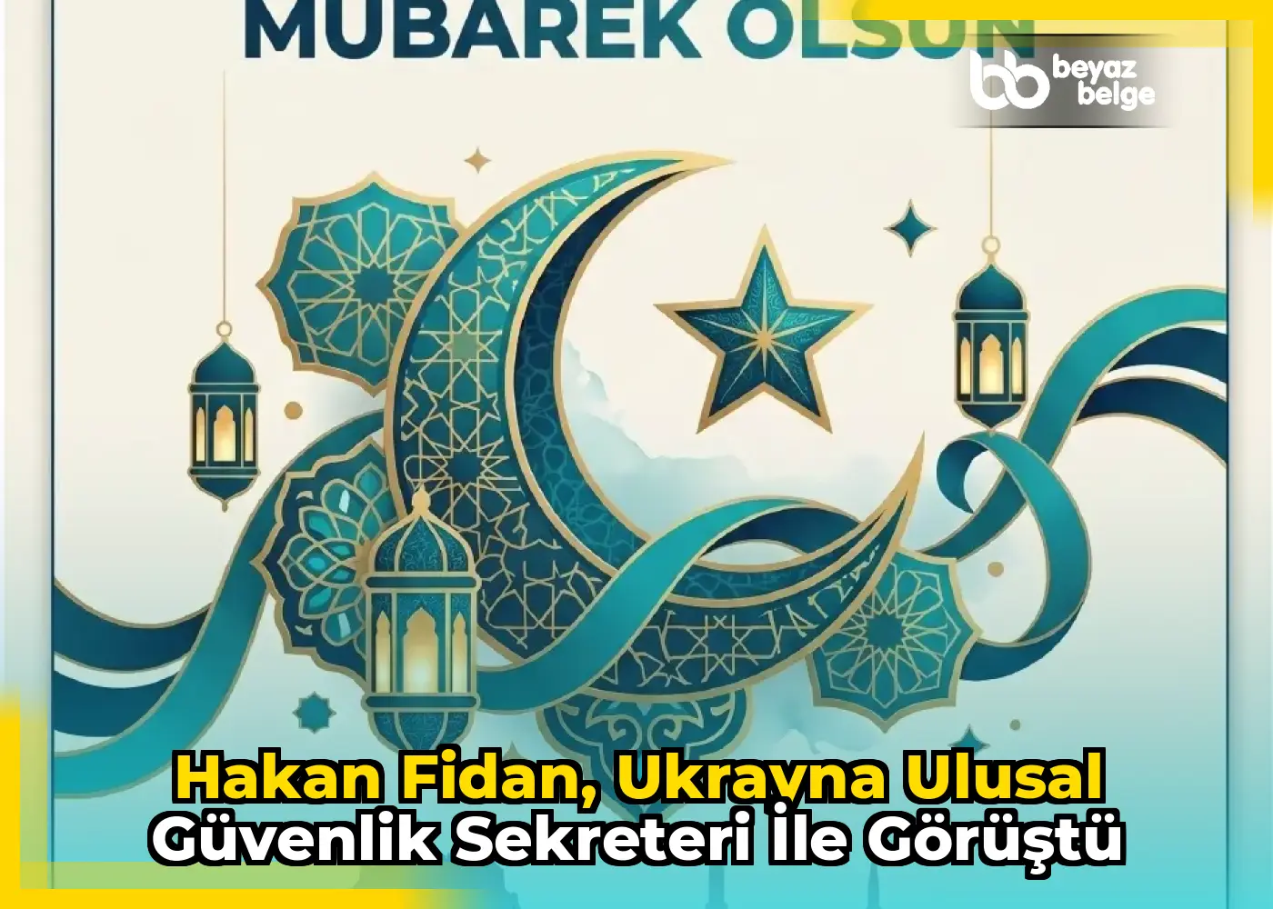 Hakan Fidan, Ukrayna Ulusal Güvenlik Sekreteri ile görüştü