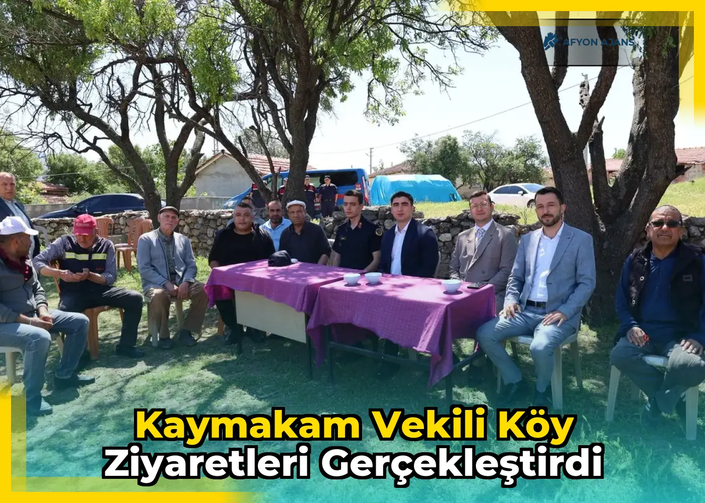 Kaymakam Vekili Köy Ziyaretleri Gerçekleştirdi