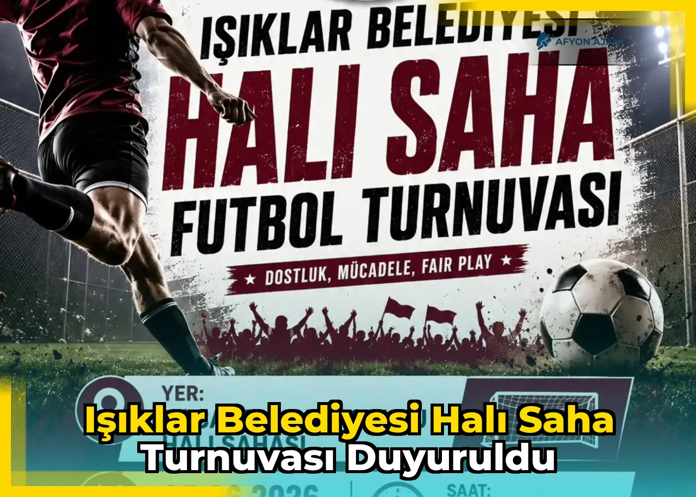 Işıklar Belediyesi Halı Saha Turnuvası Duyuruldu