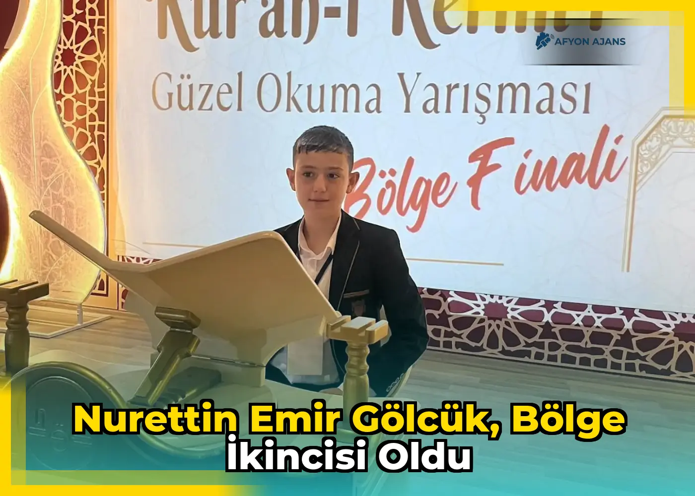 Nurettin Emir Gölcük, bölge ikincisi oldu