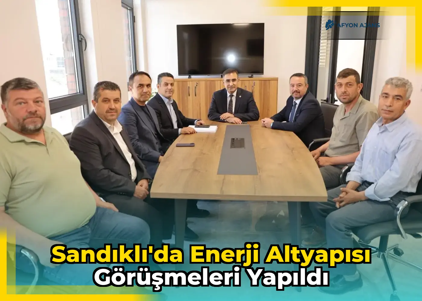 Sandıklı'da enerji altyapısı görüşmeleri yapıldı
