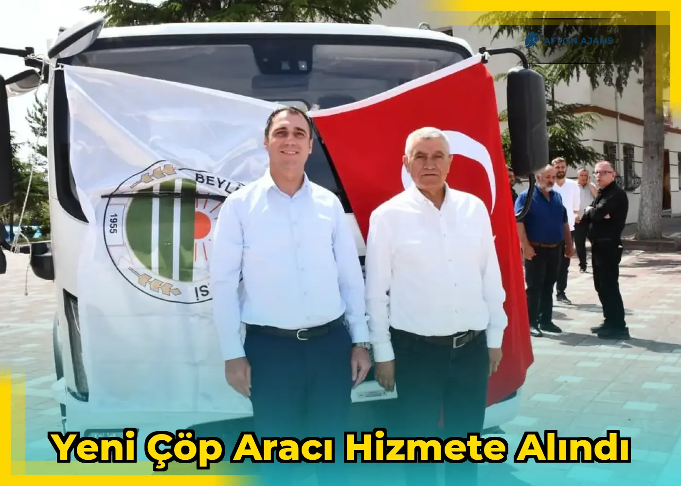 Yeni çöp aracı hizmete alındı