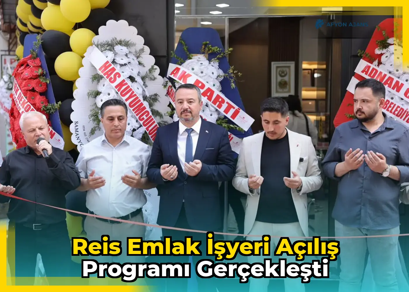 Reis Emlak İşyeri Açılış Programı Gerçekleşti