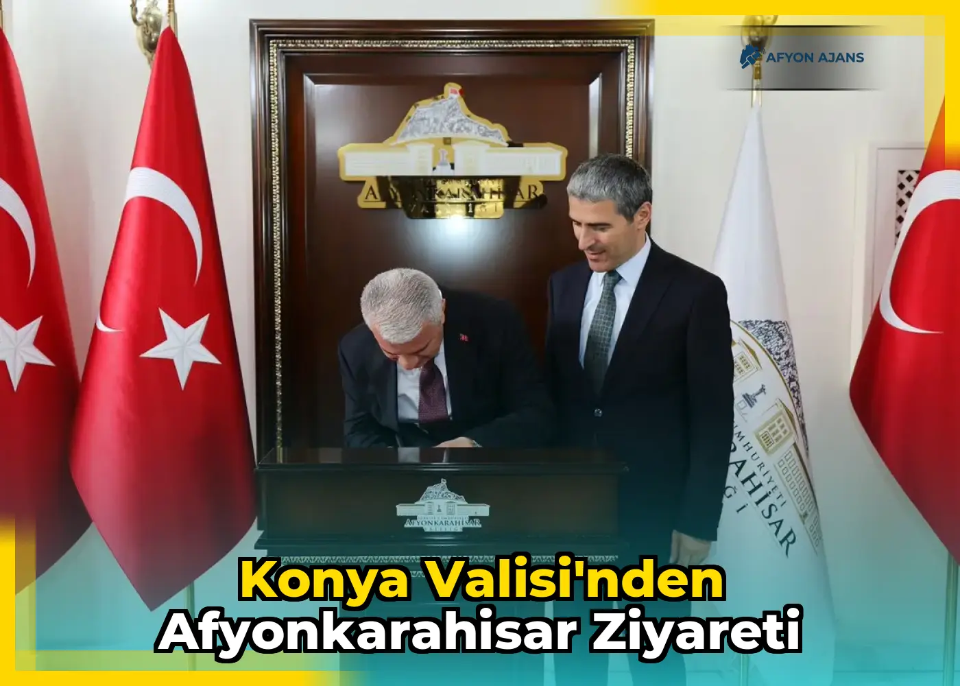 Konya Valisi'nden Afyonkarahisar Ziyareti