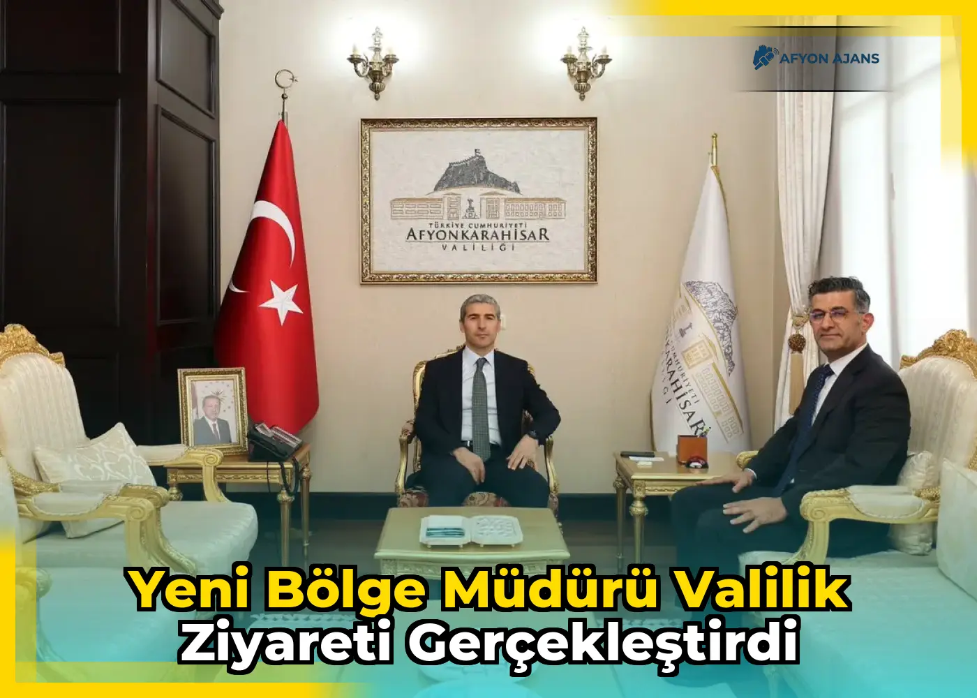 Yeni Bölge Müdürü Valilik Ziyareti Gerçekleştirdi