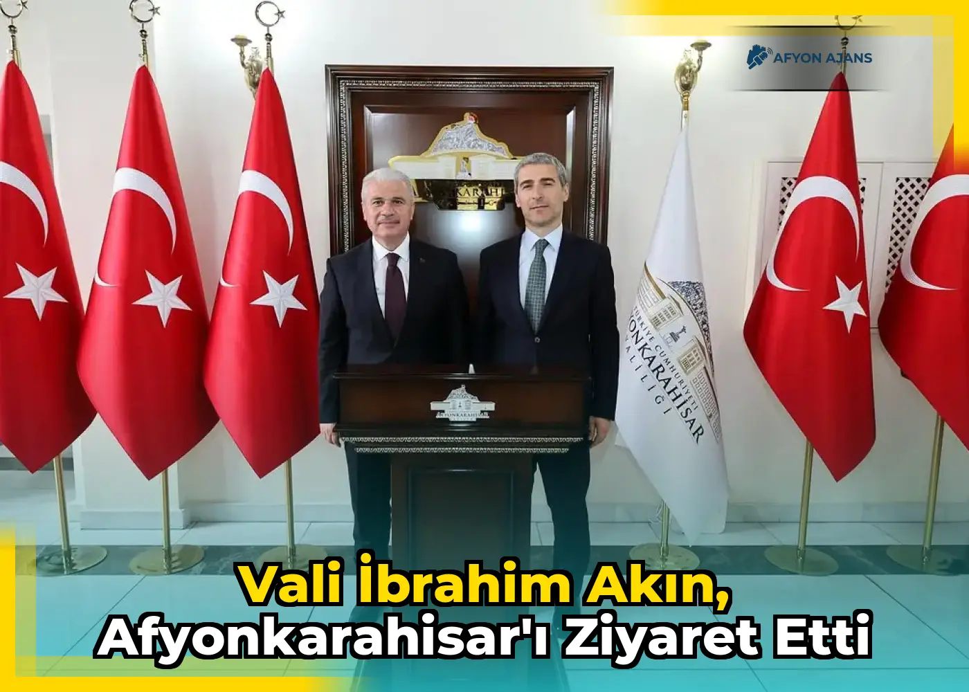 Vali İbrahim Akın, Afyonkarahisar'ı ziyaret etti