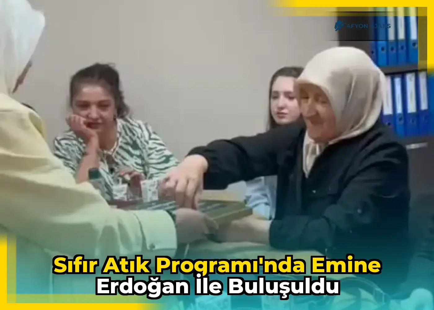 Sıfır Atık Programı'nda Emine Erdoğan ile buluşuldu