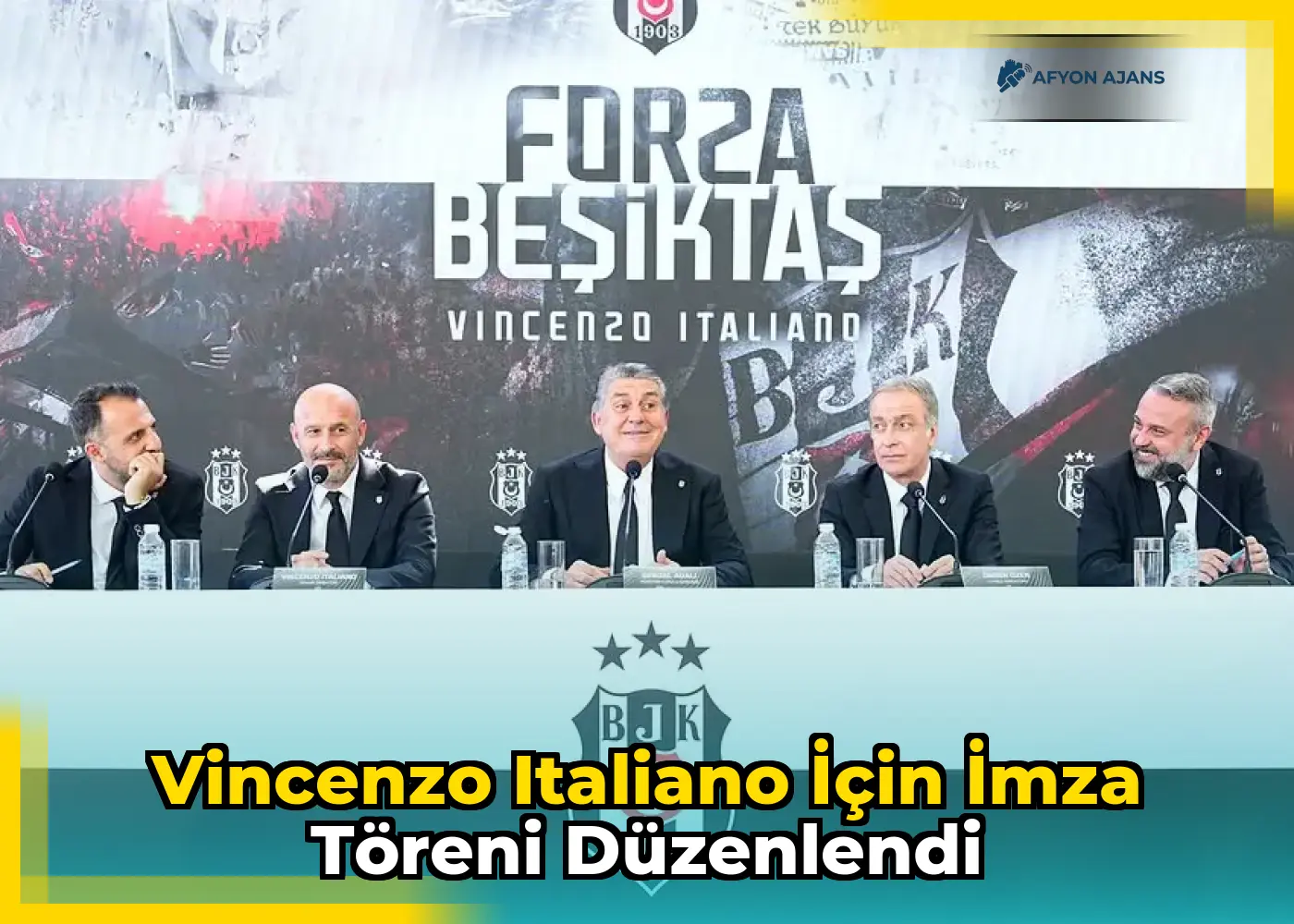 Vincenzo Italiano için imza töreni düzenlendi