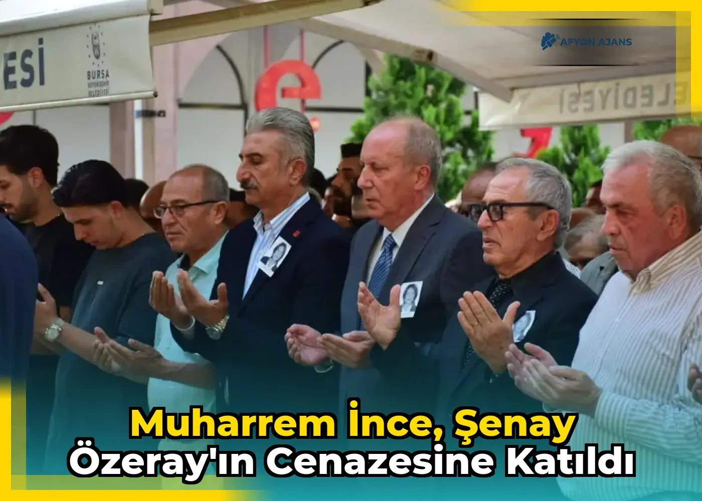 Muharrem İnce, Şenay Özeray'ın cenazesine katıldı