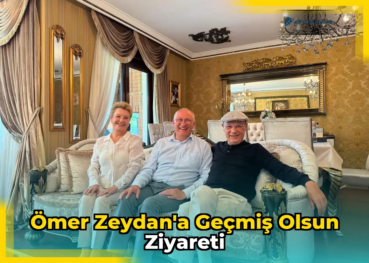 Ömer Zeydan'a geçmiş olsun ziyareti
