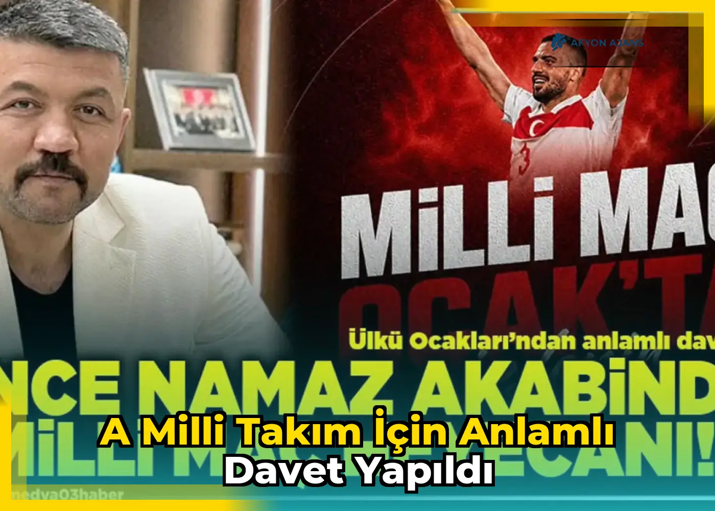 A Milli Takım için anlamlı davet yapıldı