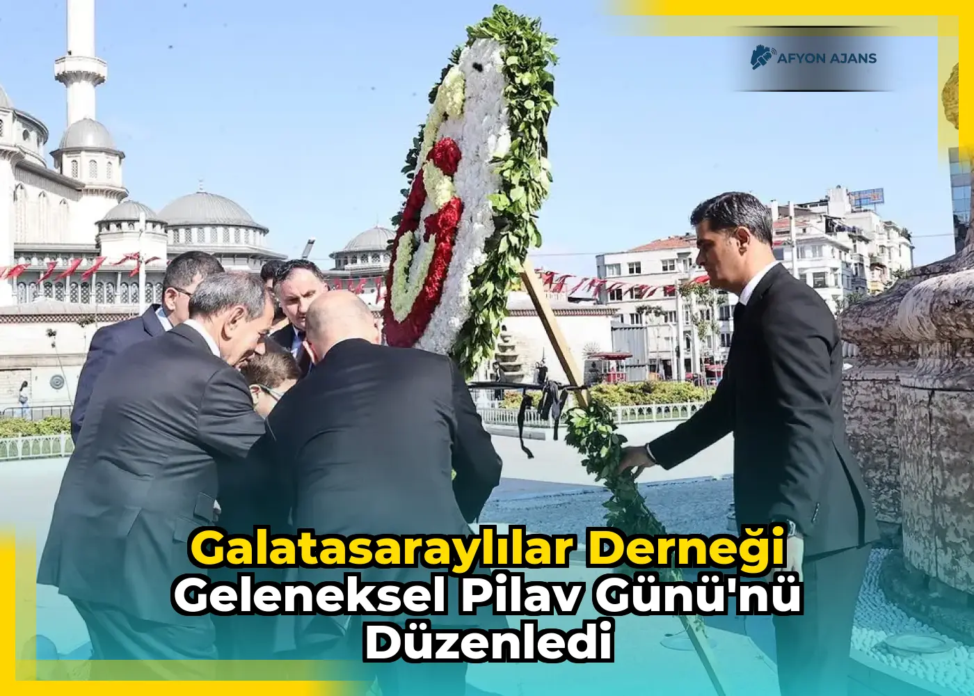 Galatasaraylılar Derneği Geleneksel Pilav Günü'nü düzenledi