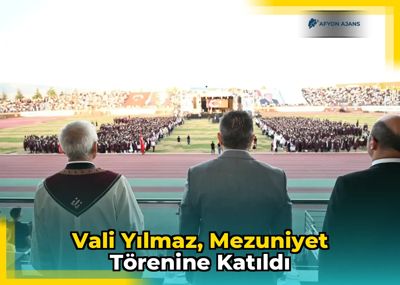 Vali Yılmaz, mezuniyet törenine katıldı