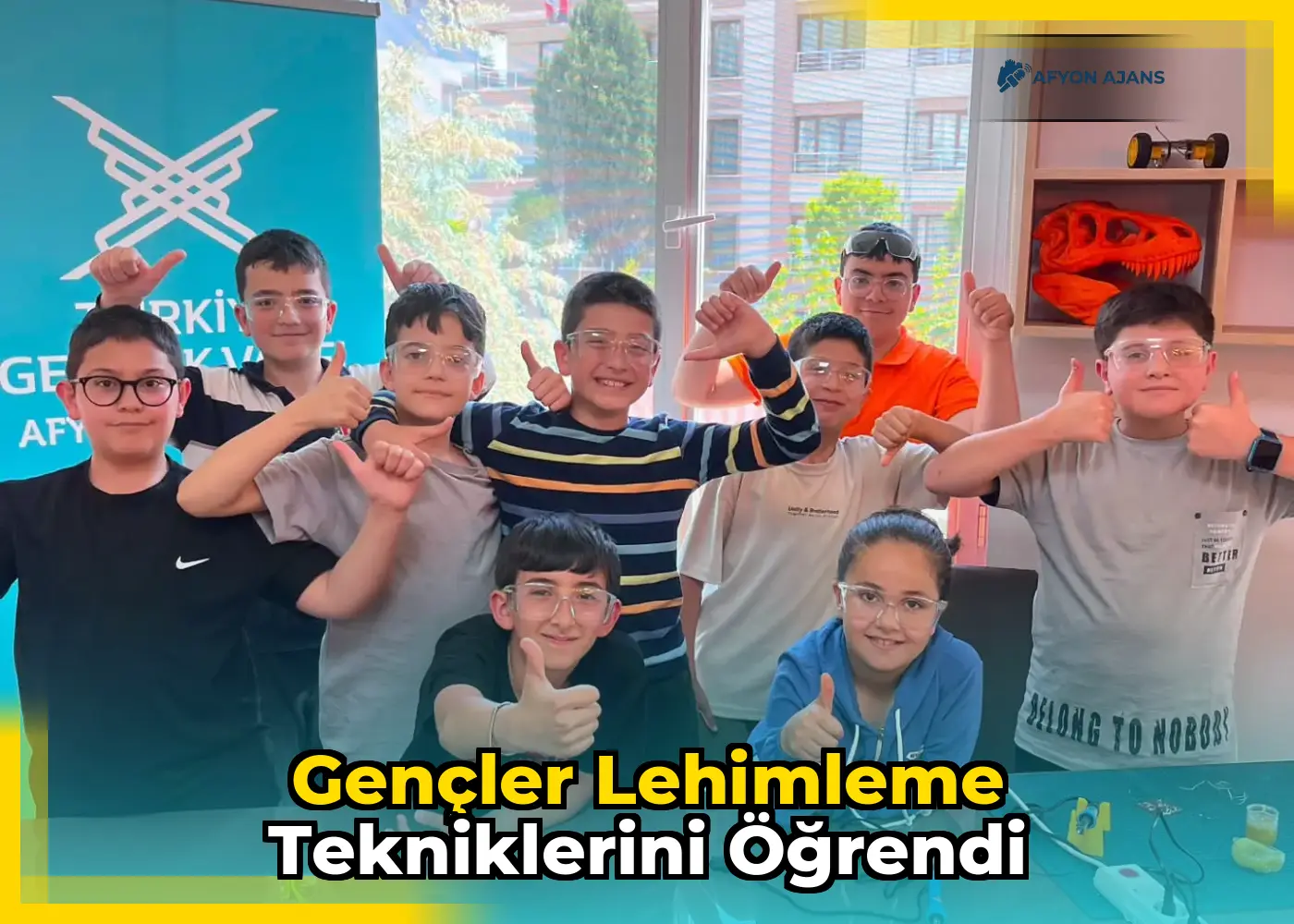 Gençler lehimleme tekniklerini öğrendi