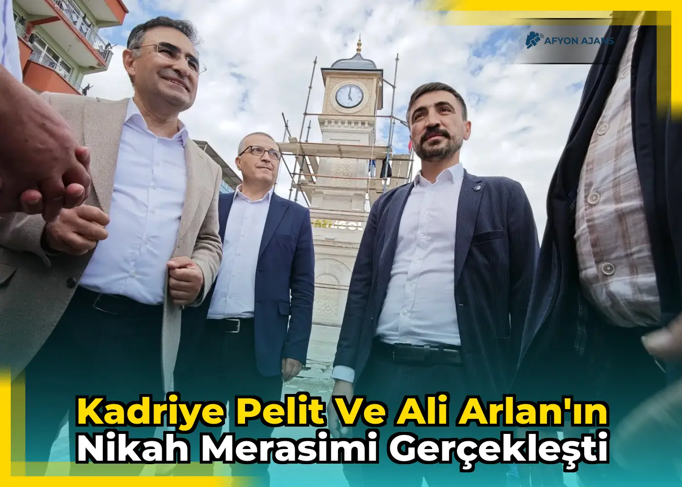 Kadriye Pelit ve Ali Arlan'ın nikah merasimi gerçekleşti