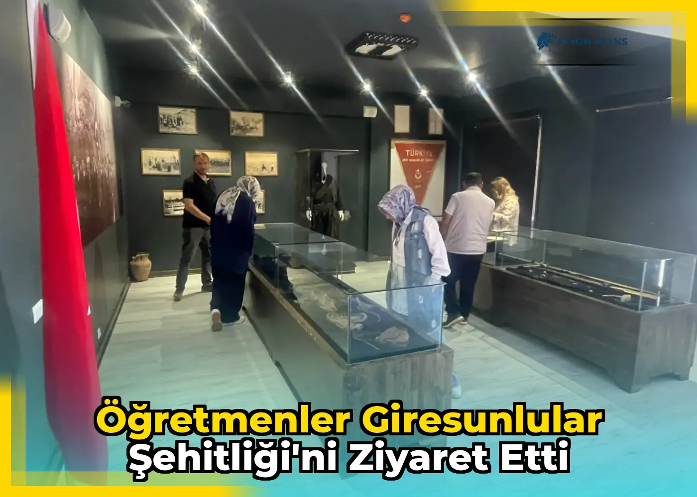 Öğretmenler Giresunlular Şehitliği'ni Ziyaret Etti