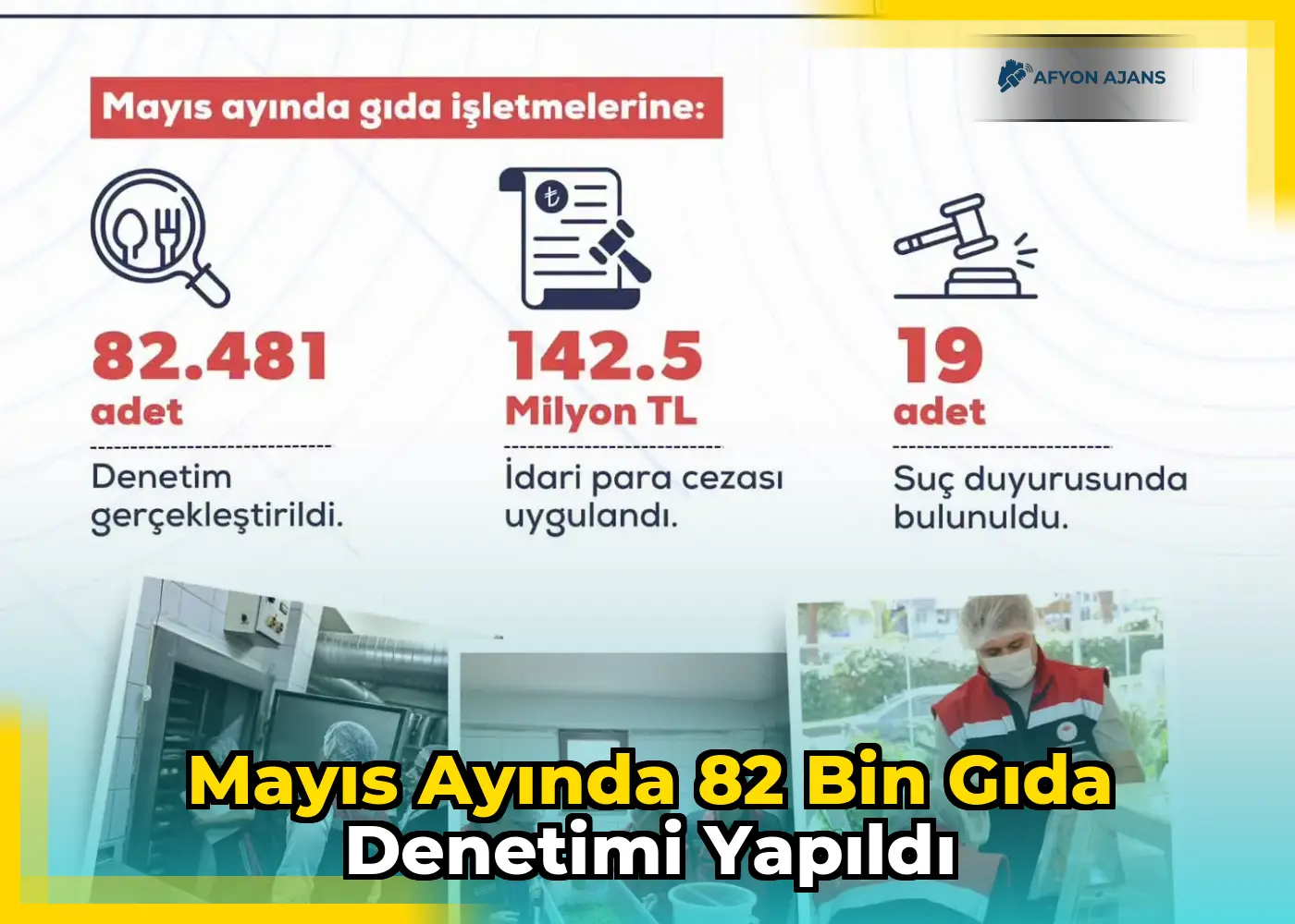 Mayıs ayında 82 bin gıda denetimi yapıldı
