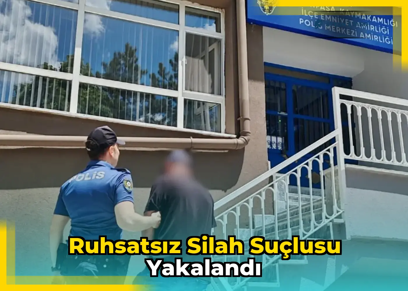 Ruhsatsız silah suçlusu yakalandı