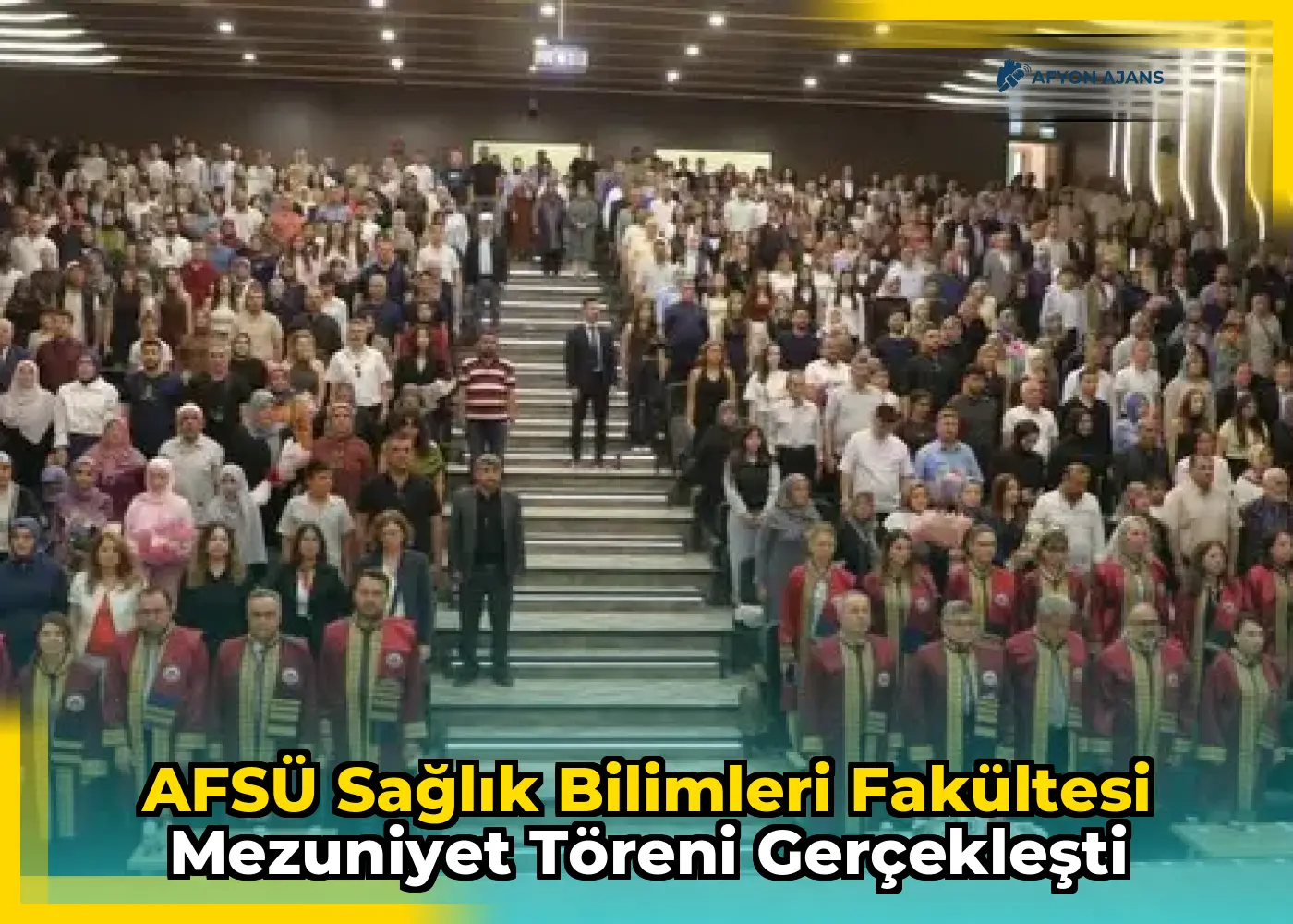 AFSÜ Sağlık Bilimleri Fakültesi mezuniyet töreni gerçekleşti