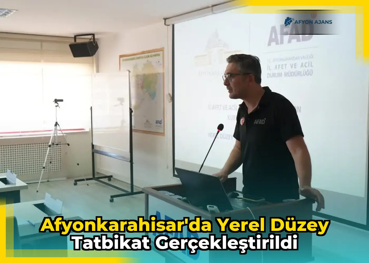 Afyonkarahisar'da Yerel Düzey Tatbikat Gerçekleştirildi