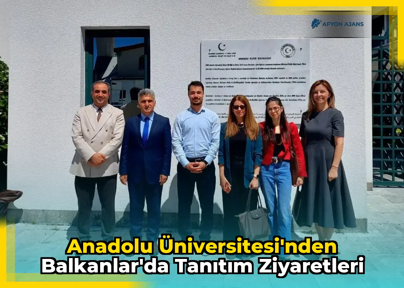 Anadolu Üniversitesi'nden Balkanlar'da Tanıtım Ziyaretleri
