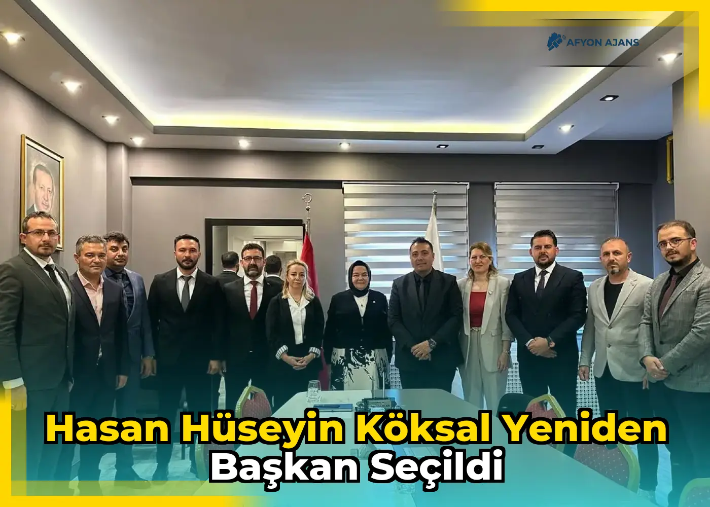 Hasan Hüseyin Köksal yeniden başkan seçildi