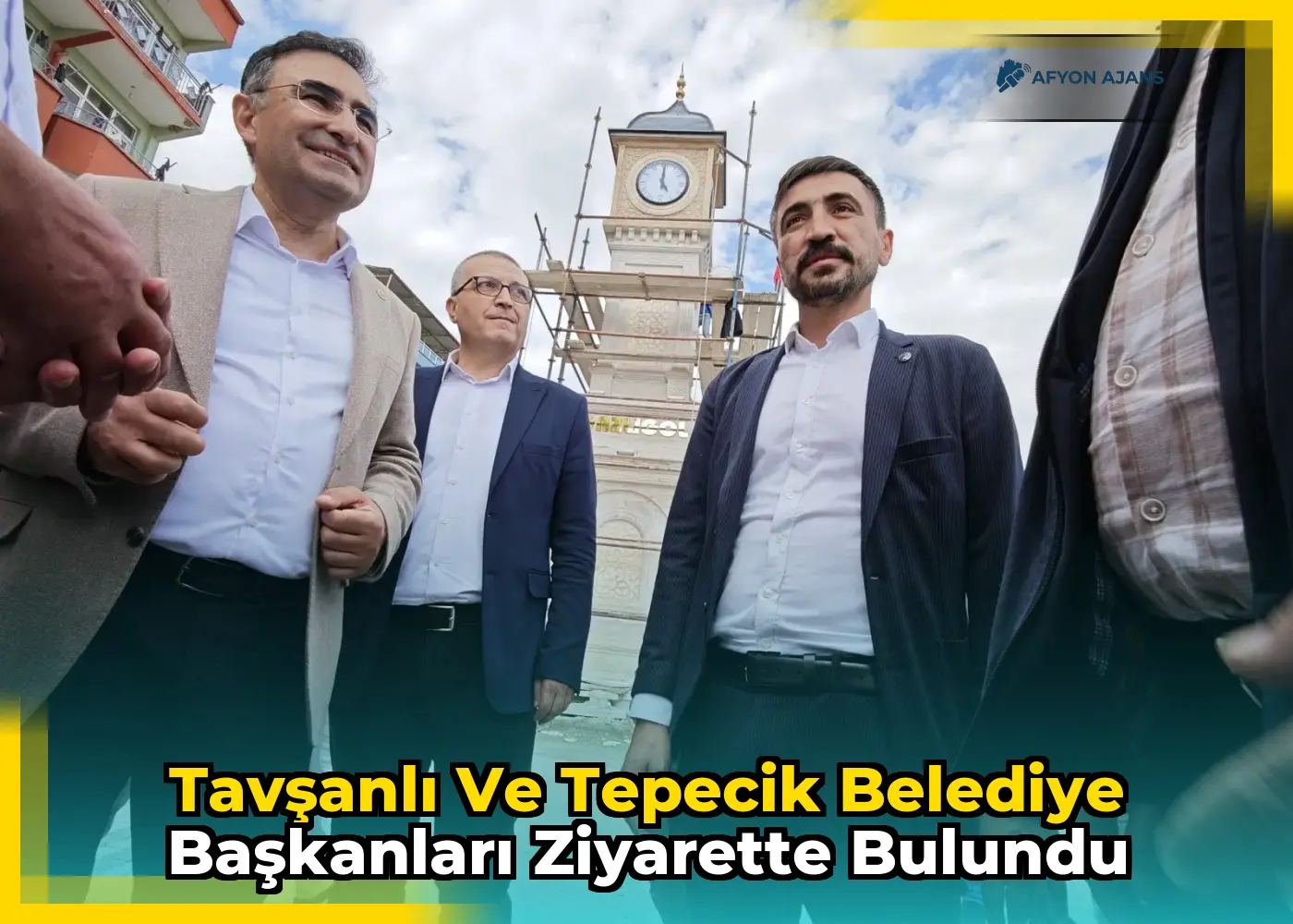 Tavşanlı ve Tepecik Belediye Başkanları ziyarette bulundu